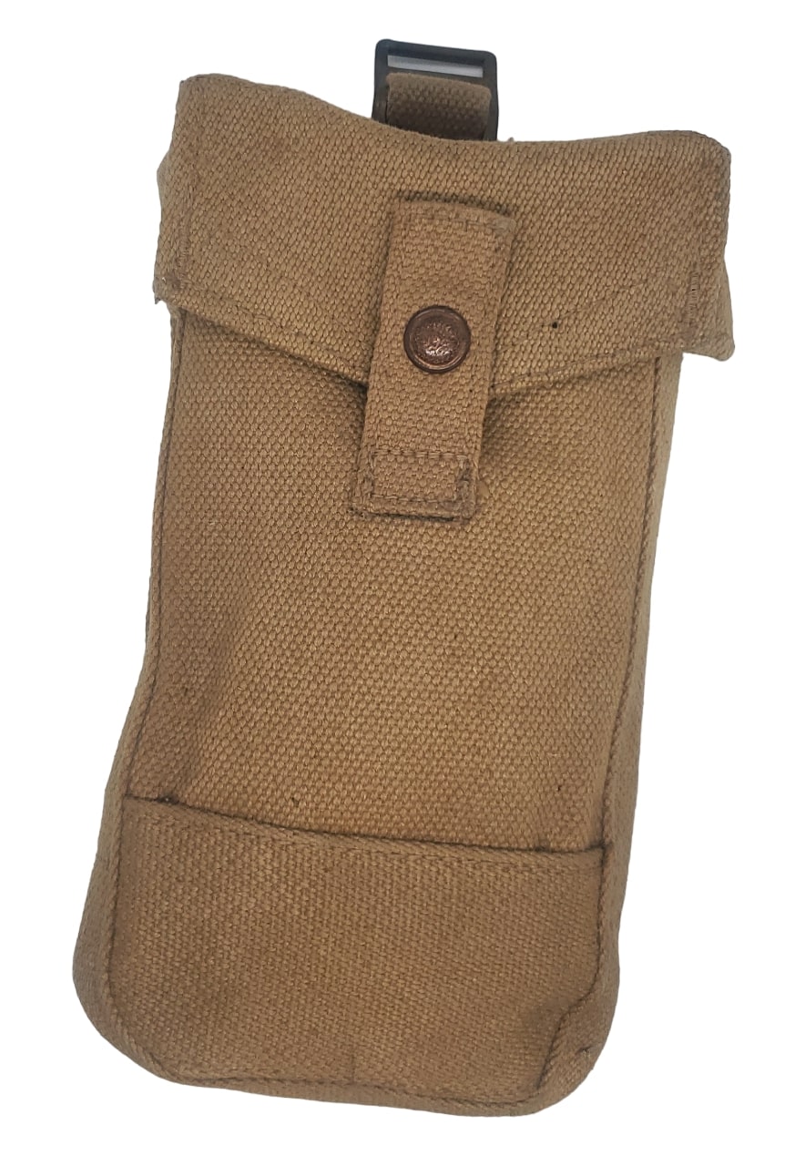 militaria : Pouch pour chargeurs Sten canadien WW2