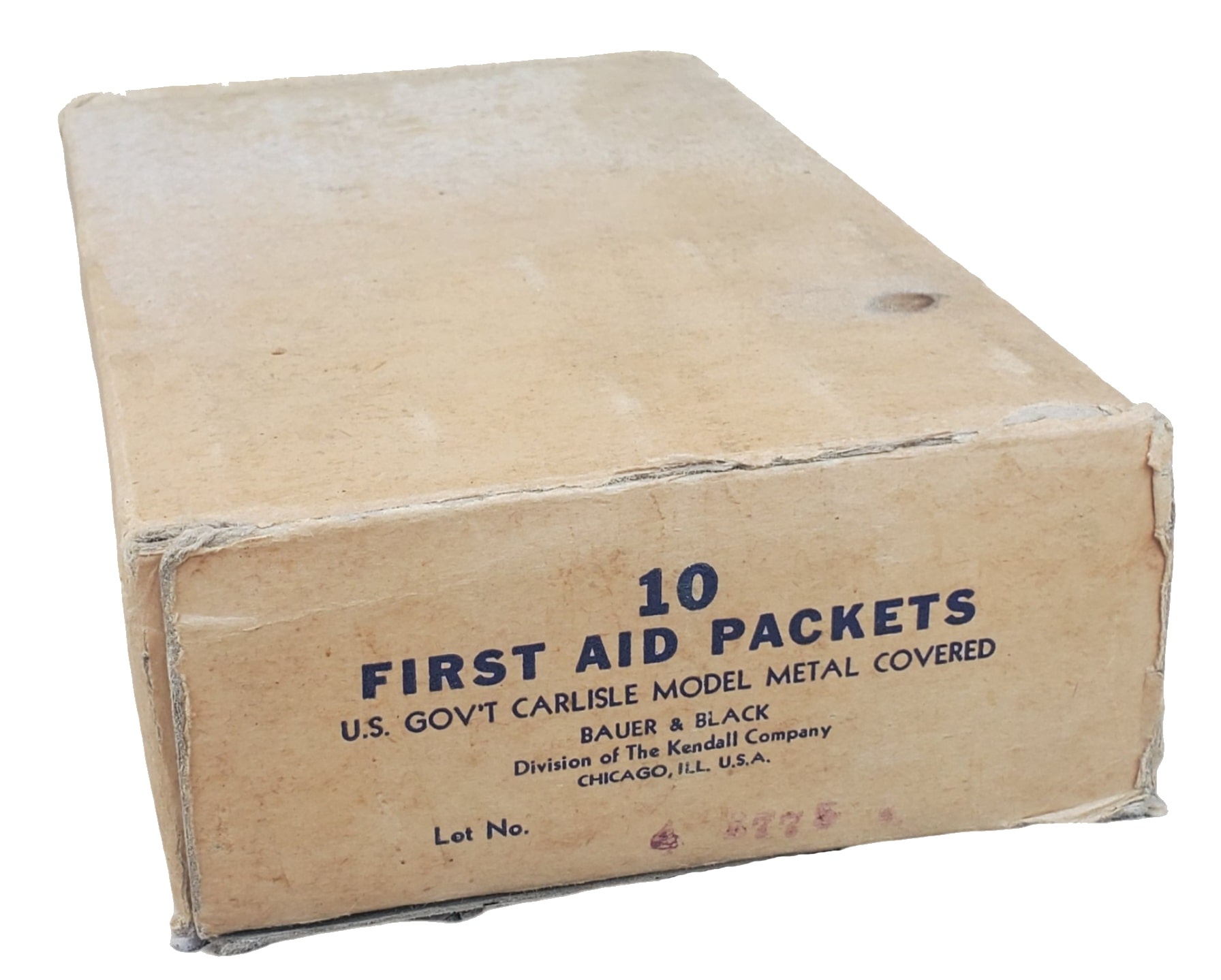 militaria : Carton  plein 10 first aid US WW2