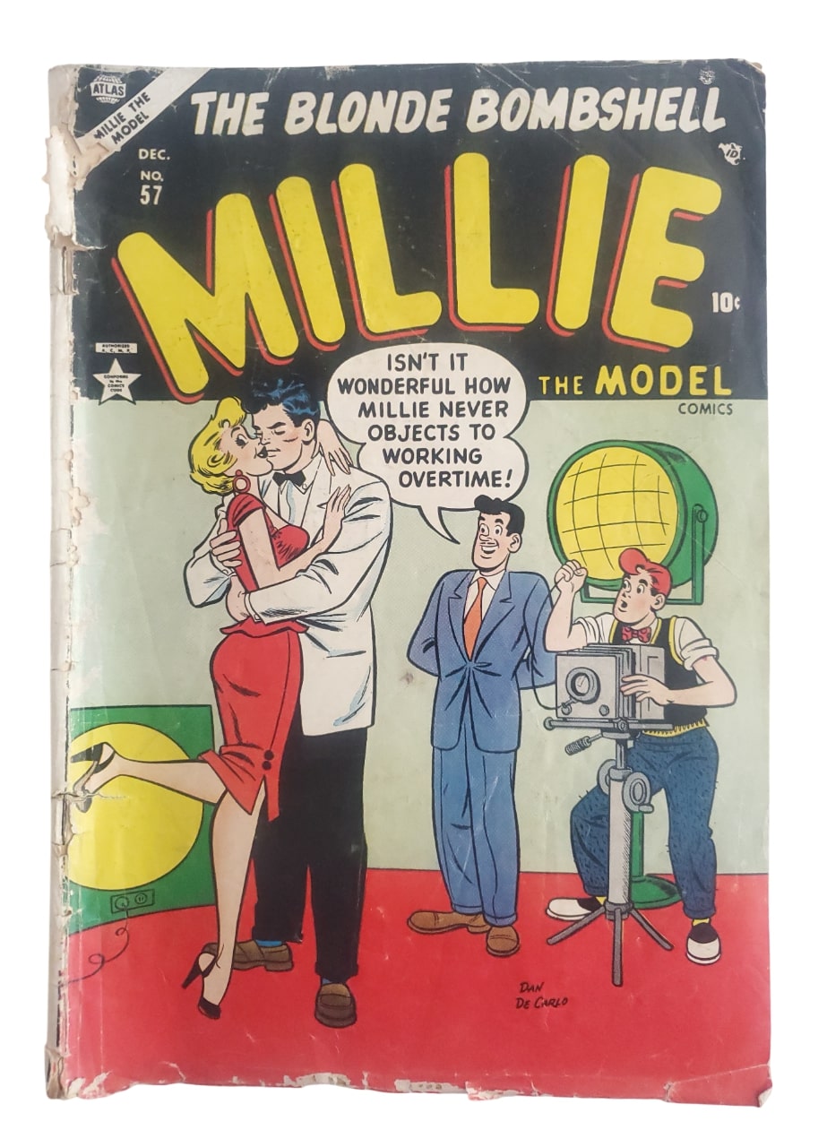 militaria : comic's Millie US POST WW2