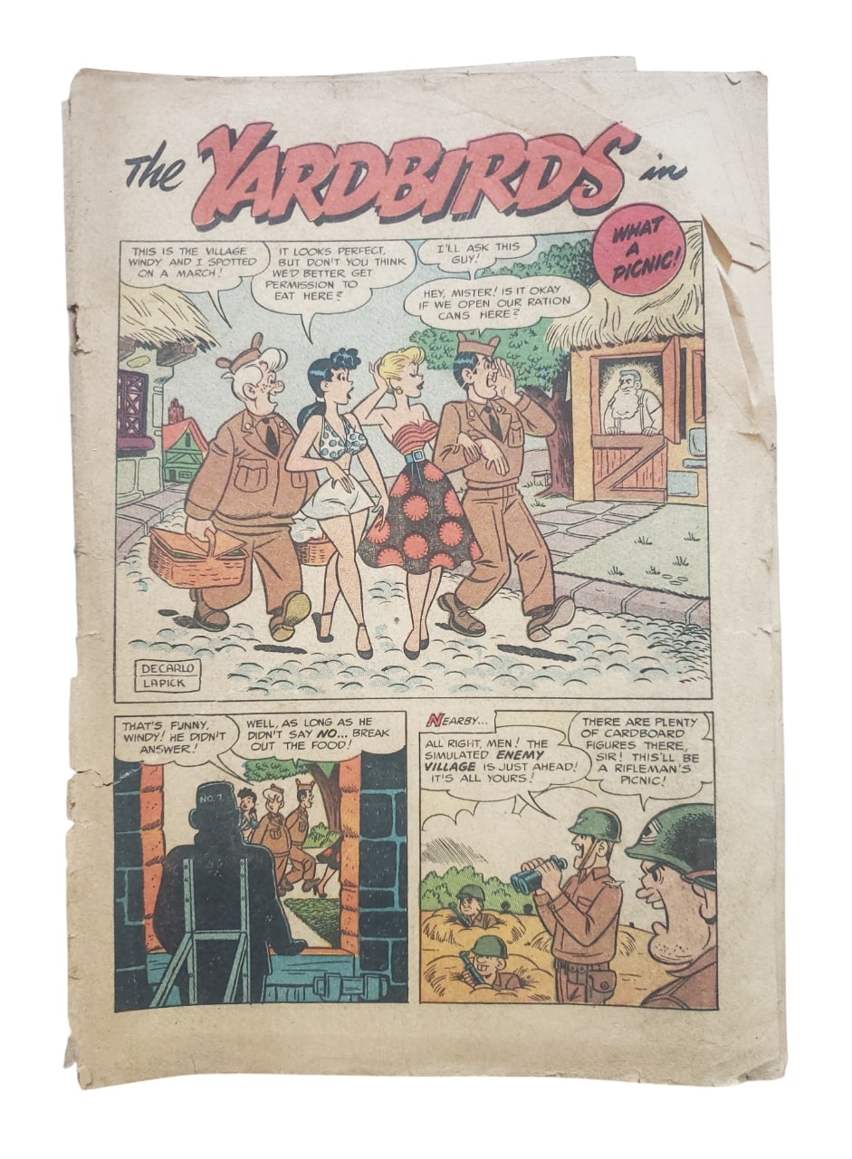 militaria : comic's  US POST WW2