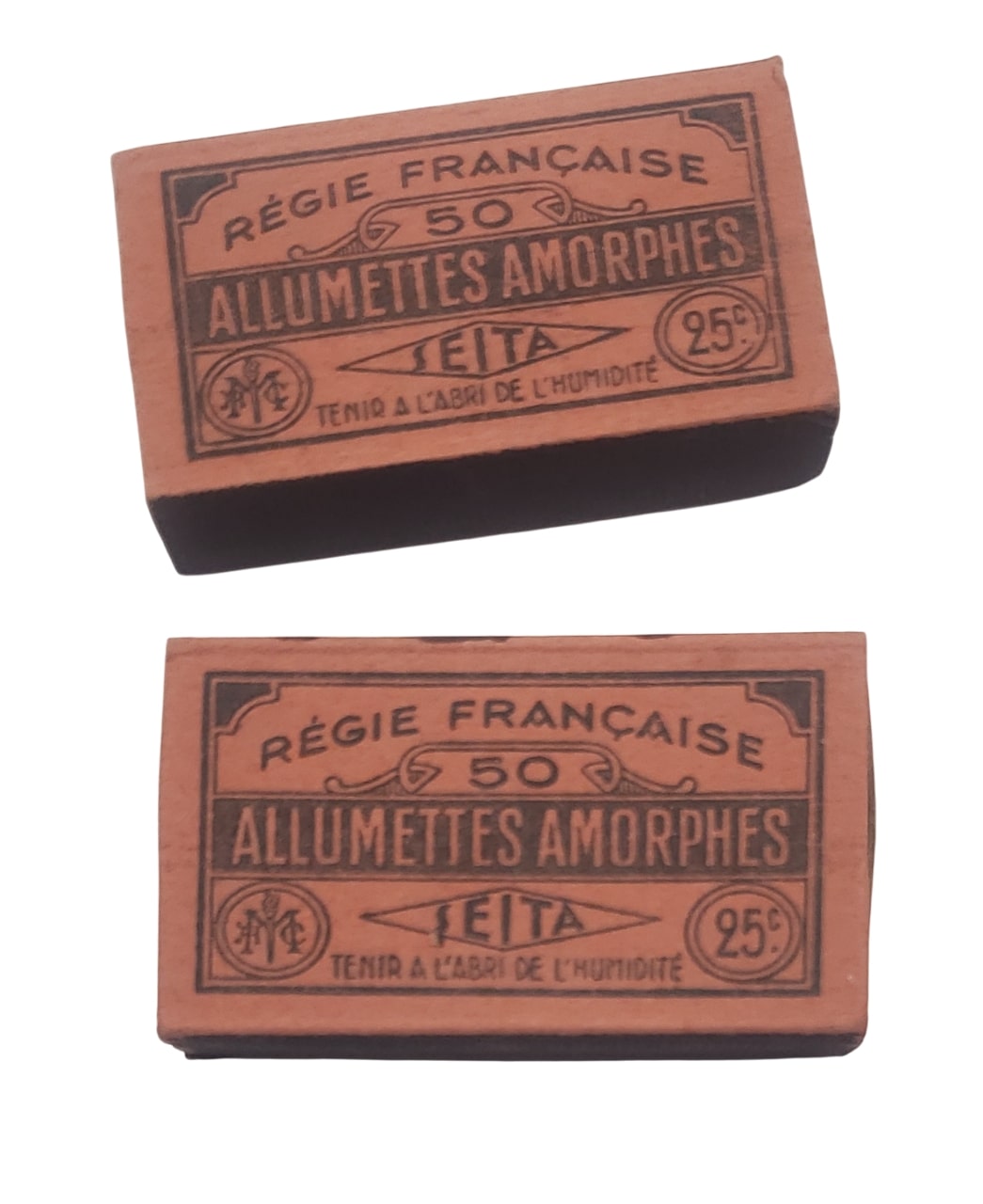 militaria : Boites d'allumettes de sureté FR40