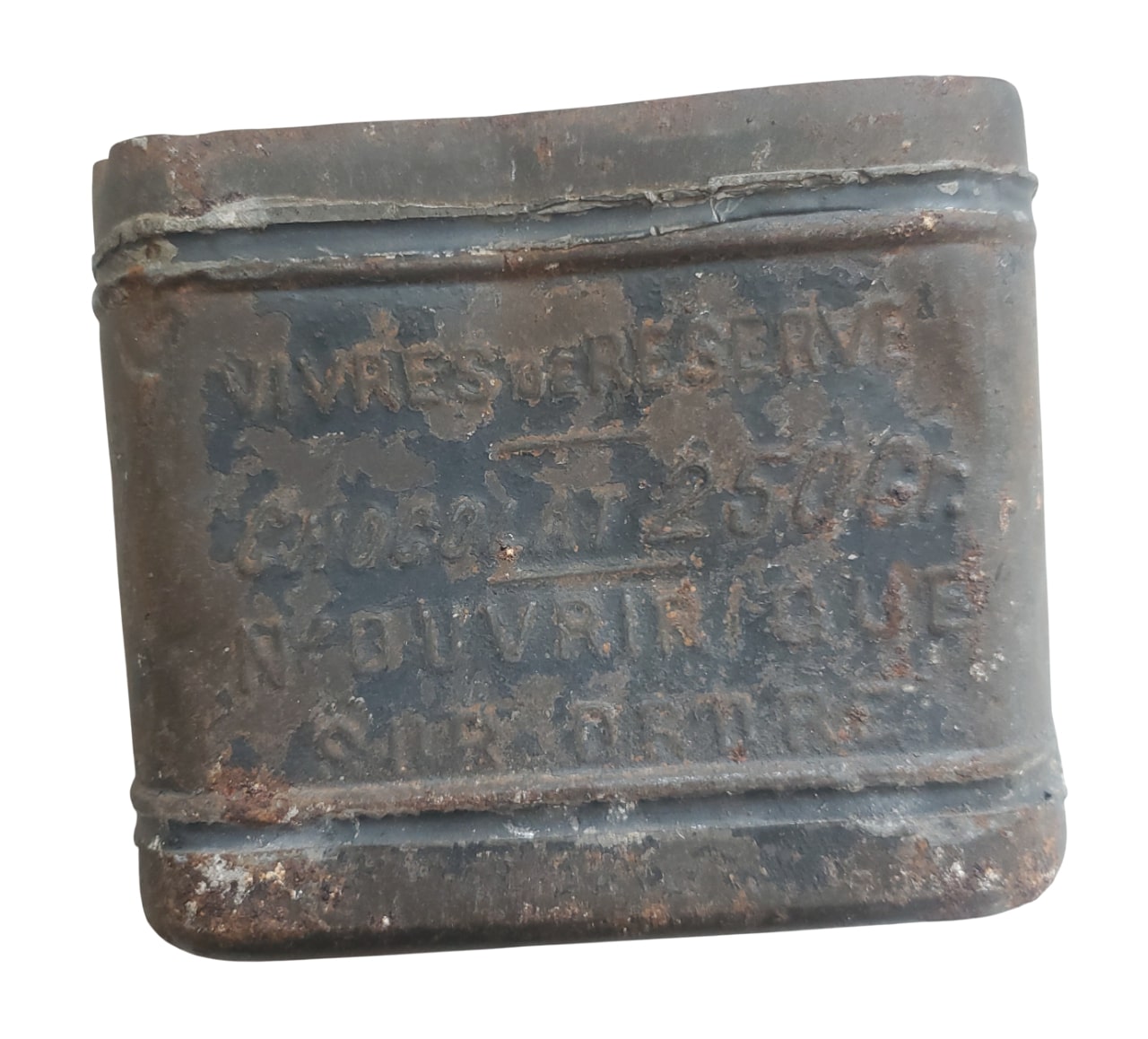 militaria : Boite chocolat vivre de réserve FR WW1