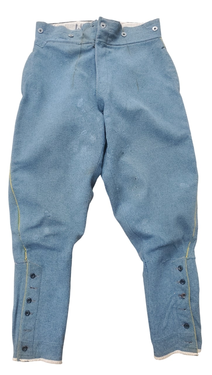 militaria : Culotte bleue horizon infanterie mod1915 fabrication tailleur FR WW1