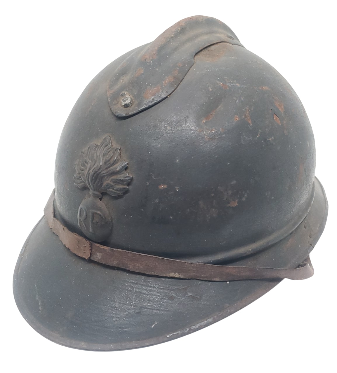 militaria : Casque adrian modèle 1915 FR WW1