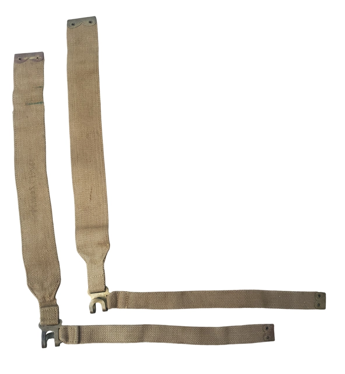 militaria : Paire de bretelles small/large pack GB WW2