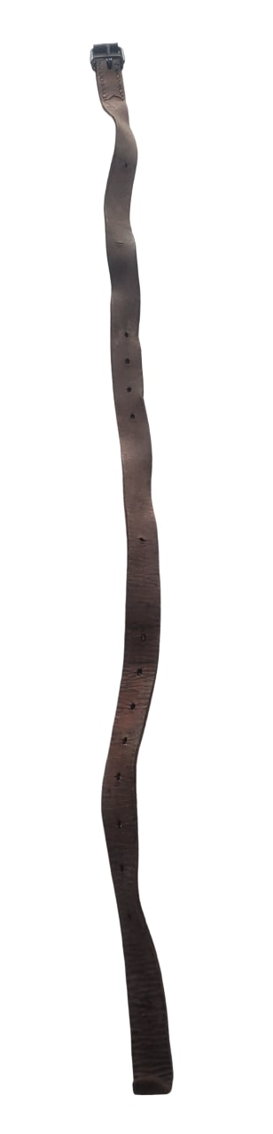 militaria : Courroie capote as de carreau FR WW1 - WW2
