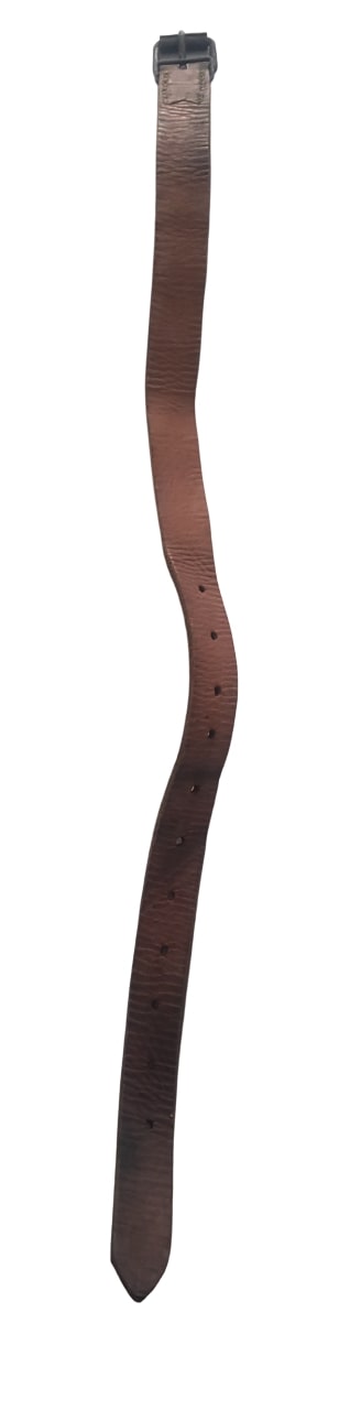 militaria : Courroie côté as de carreau FR WW1 - WW2
