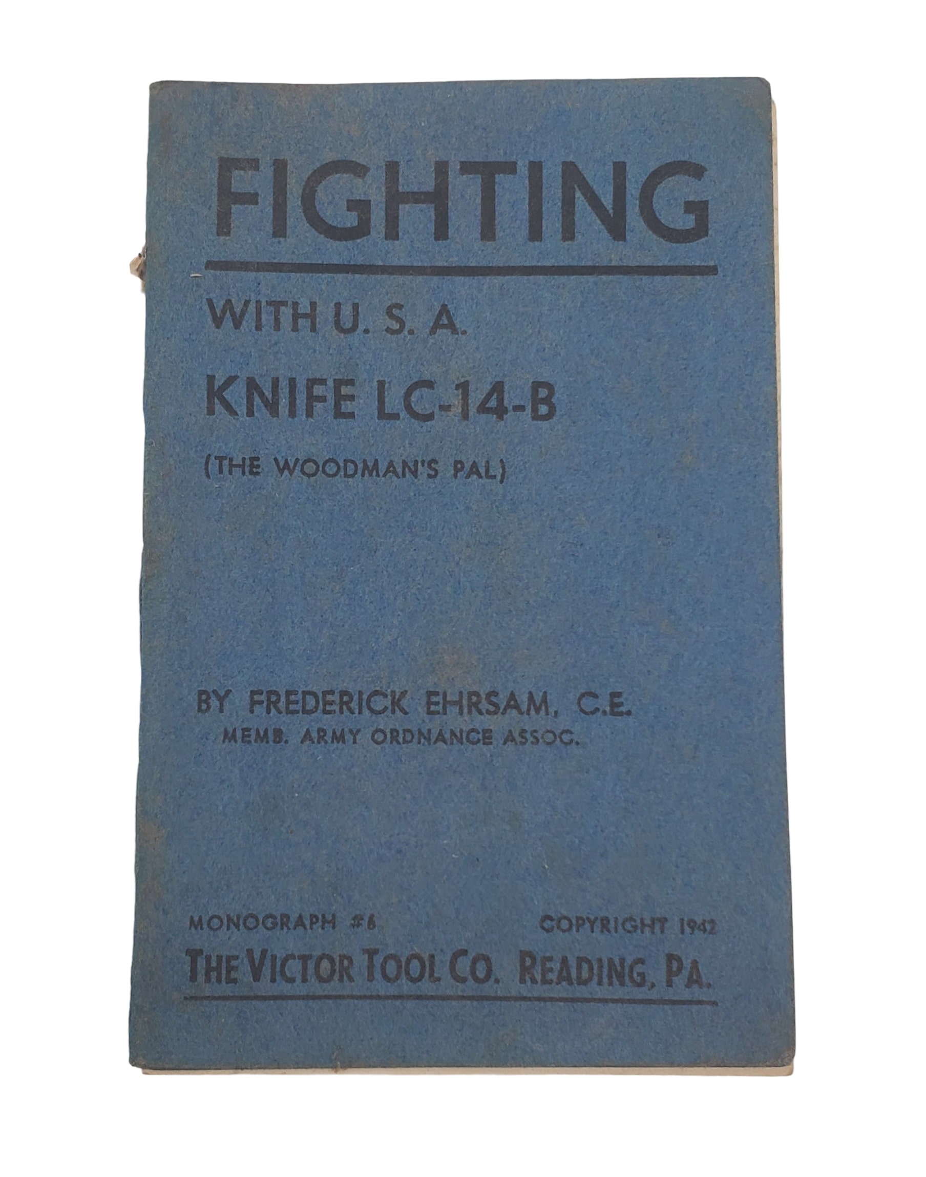 militaria : Rare notice machette Knife LC-14-B US WW2