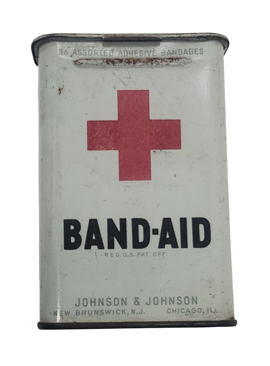 militaria : Boite band-Aid US WW2