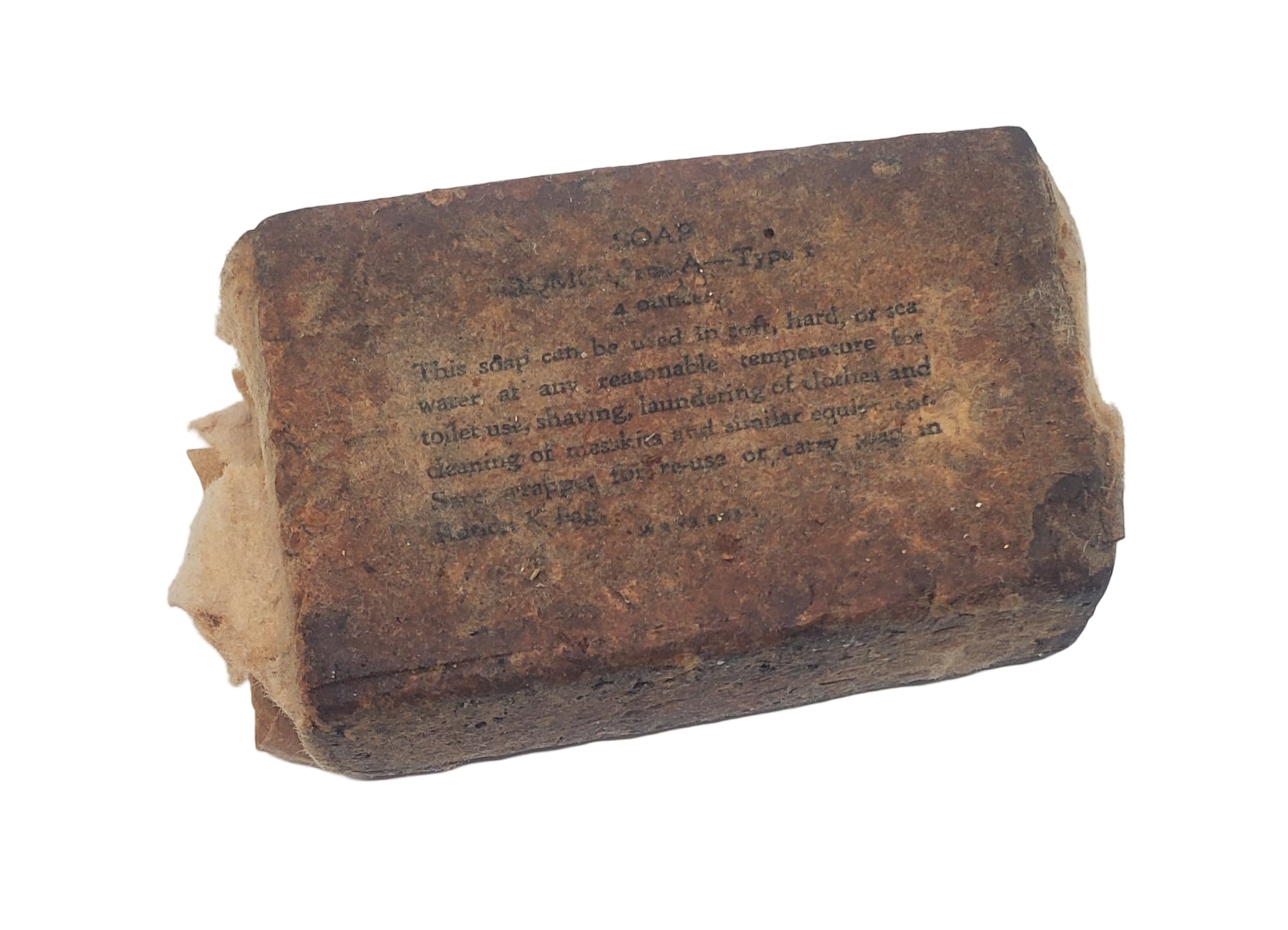 militaria : Savon réglementaire US WW2