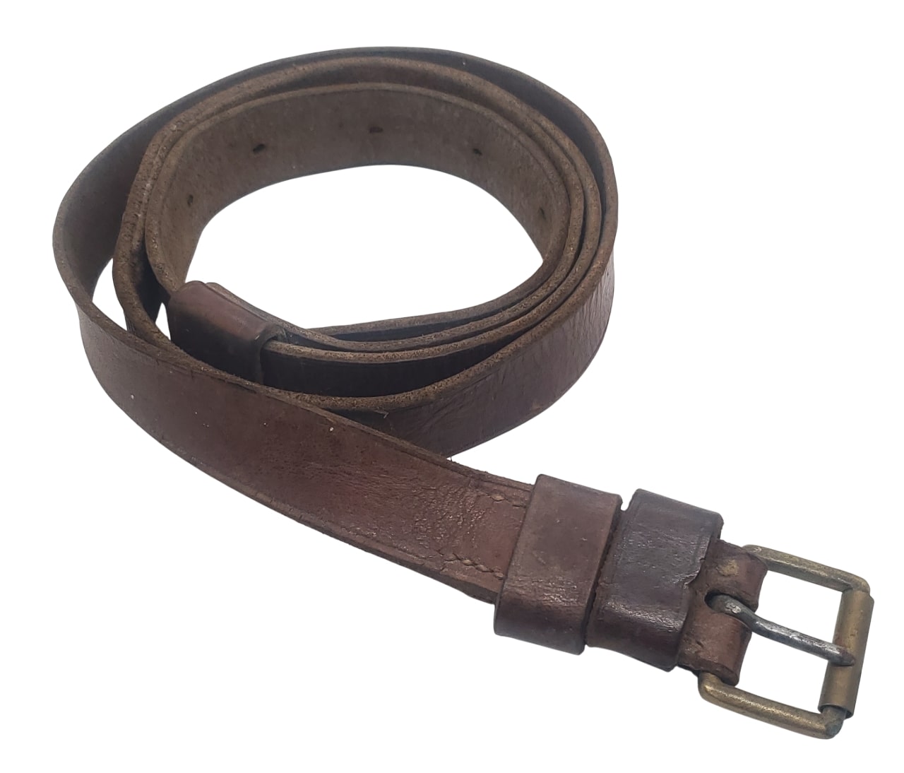 militaria : Ceinturon réglementaire pour étui modèle 1892 FR WW1-WW2