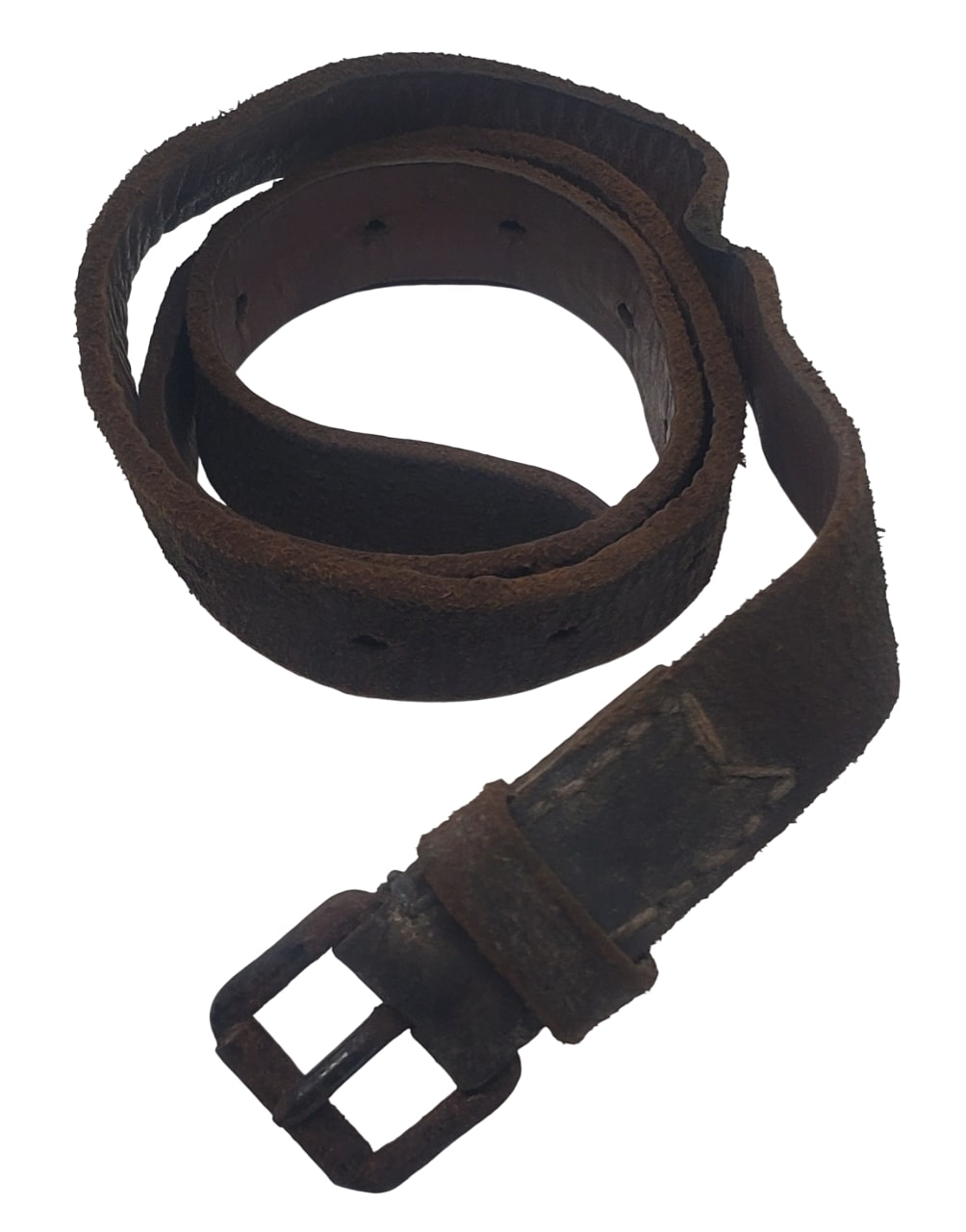 militaria : Courroie capote as de carreau FR WW1 - WW2