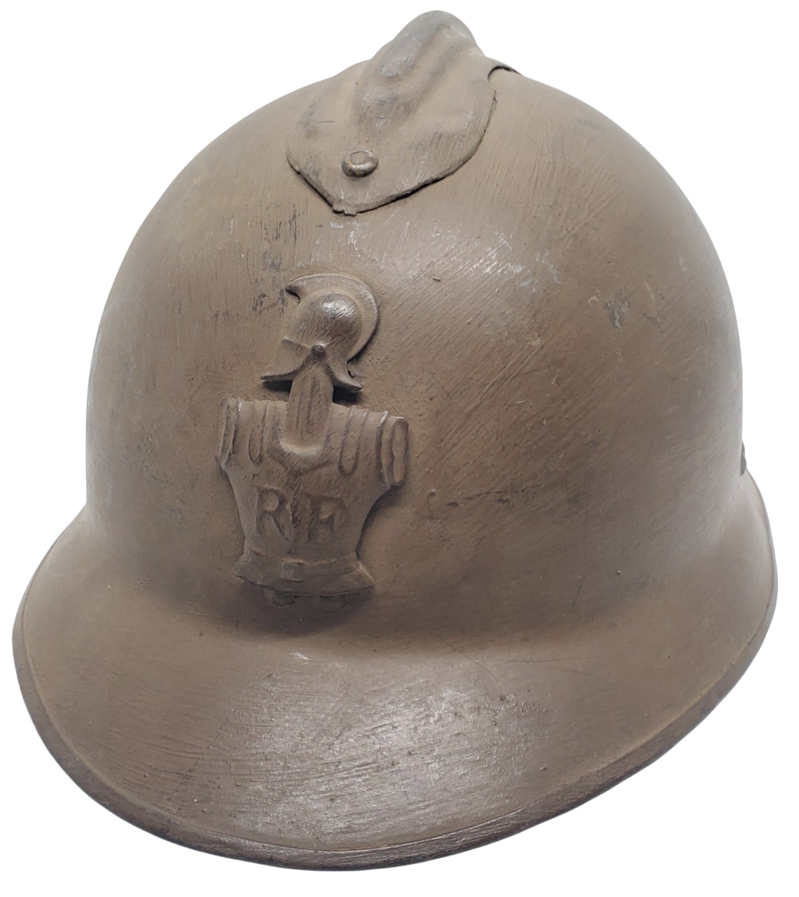 militaria : Casque adrian modèle 1926 officier génie colonial FR40