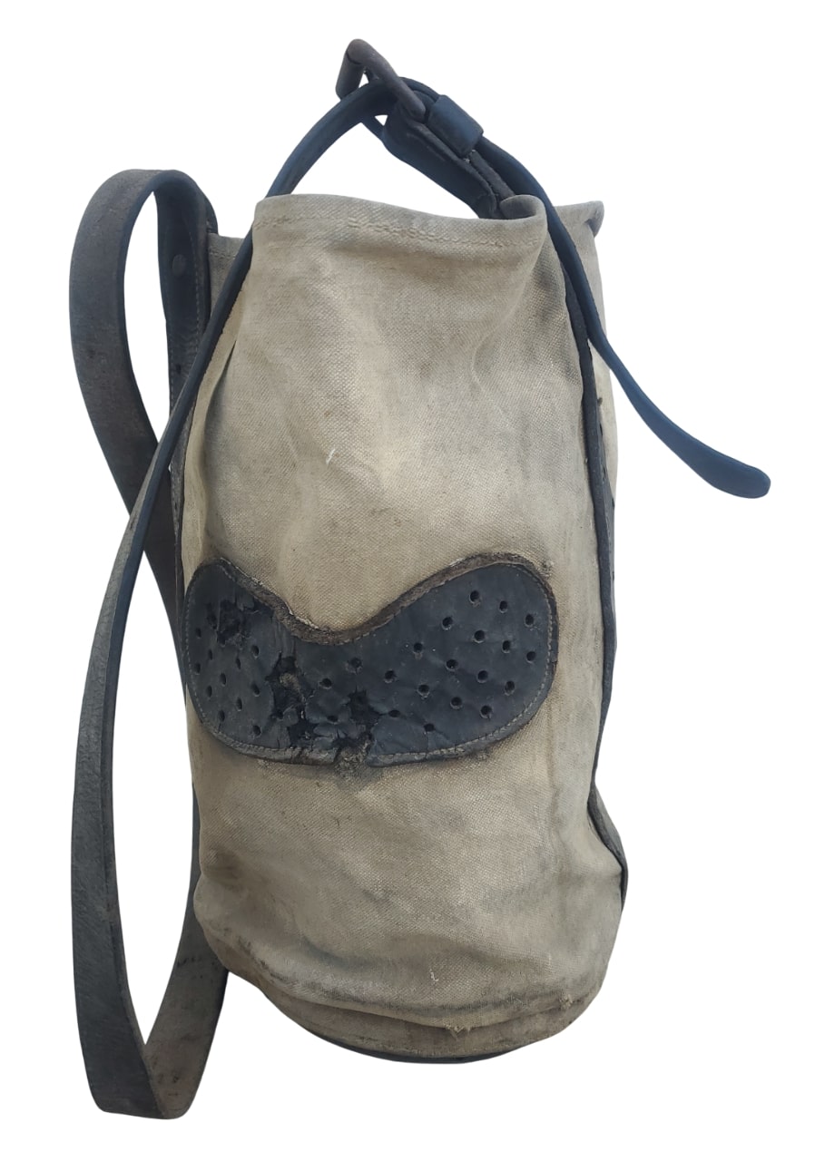 militaria : Mangeoire pour chevaux US17 WW1