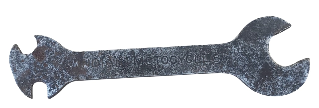militaria : Clé plate moto indian US17 WW1