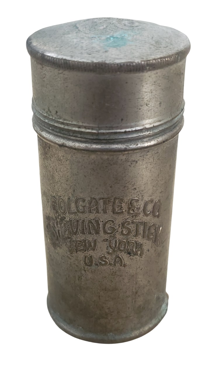 militaria : Boite savon à barbe US WW1/WW2