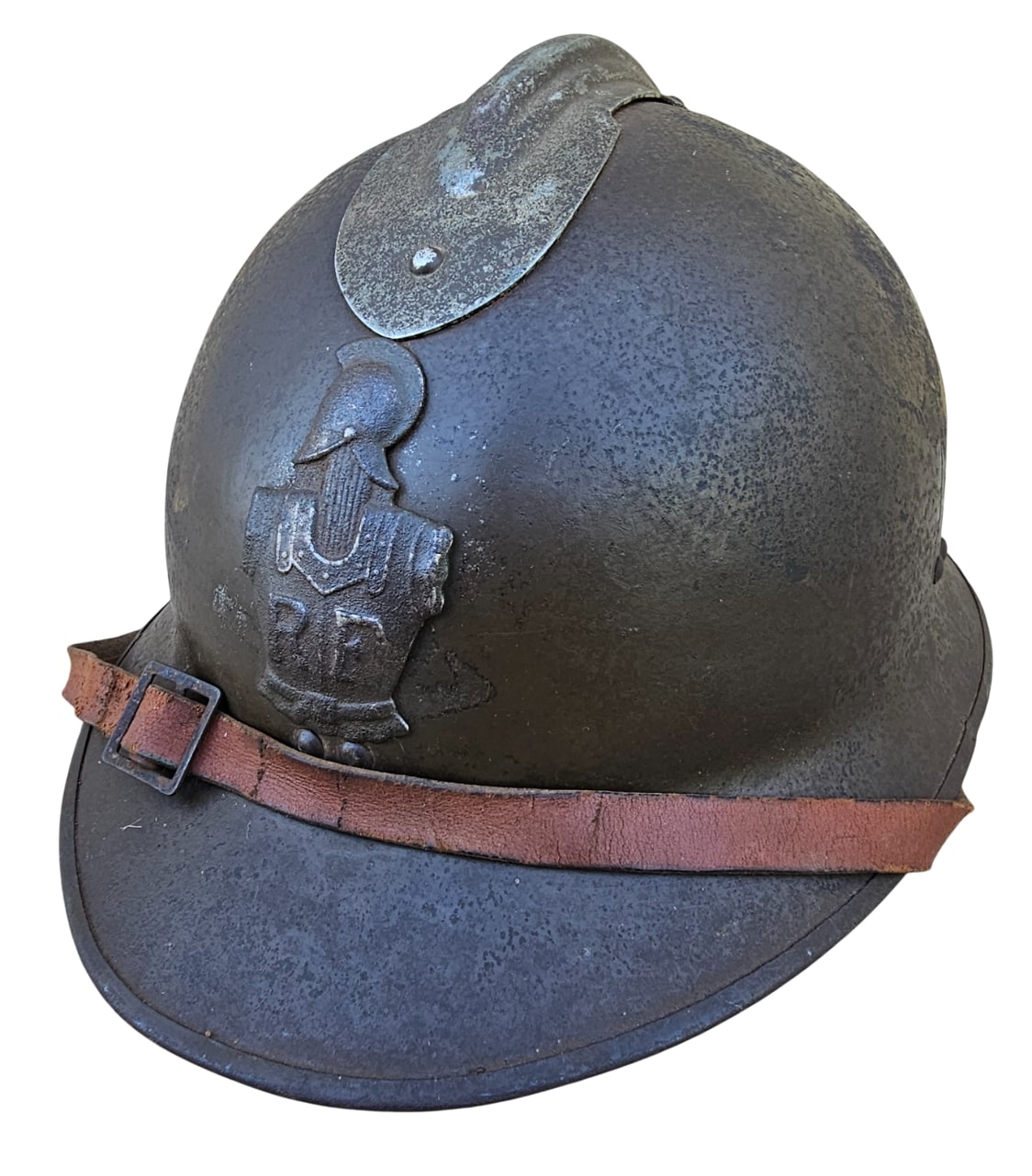 militaria : Casque adrian modèle 1926 génie FR40
