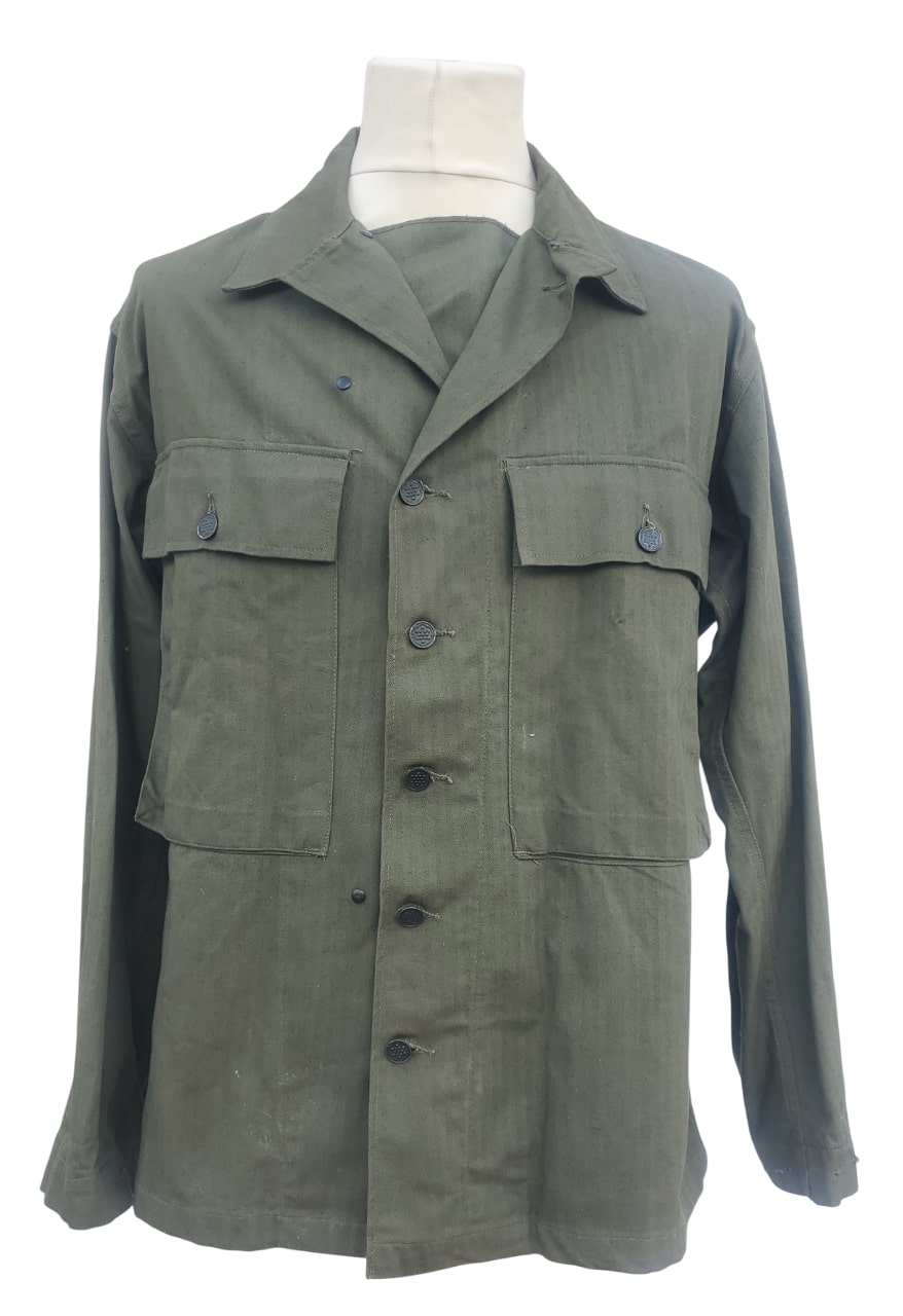 militaria : Veste HBT modèle 1943 US WW2 neuve