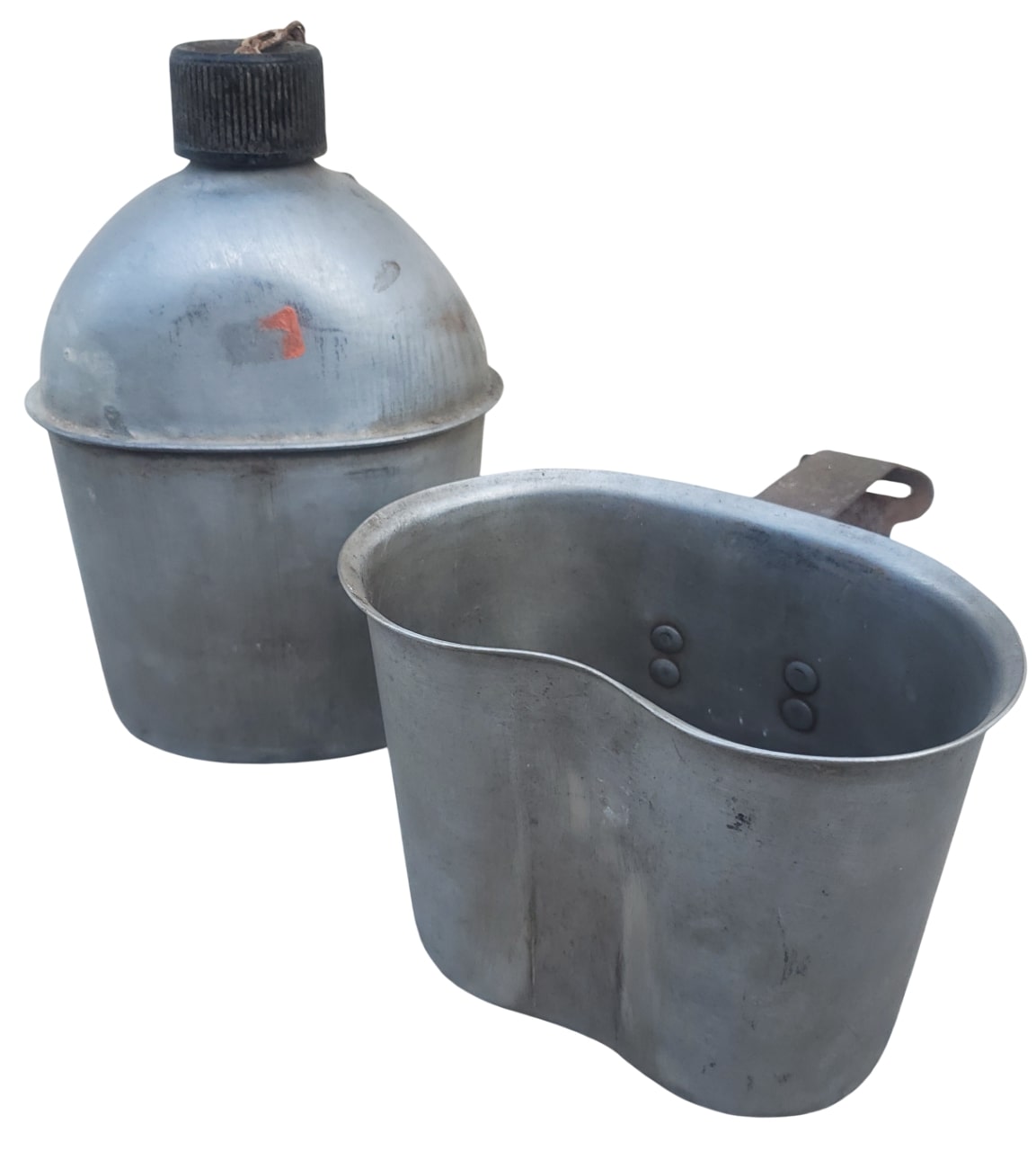 militaria : Ensemble bidon mod1910 et quart US WW2