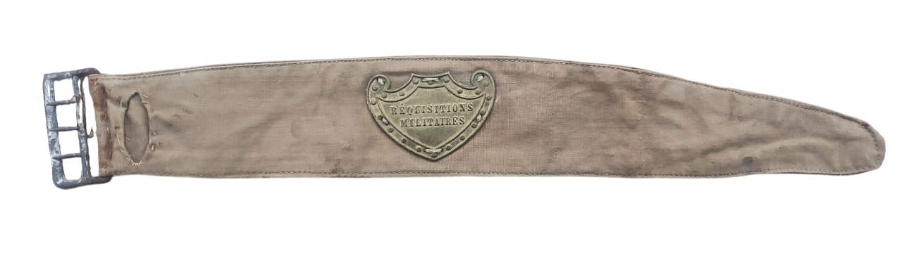 militaria : Brassards réquisitions militaires FR WW1 - WW2