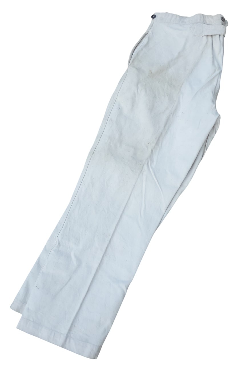 militaria : Pantalon de travail/corvée style bourgeron FR WW2