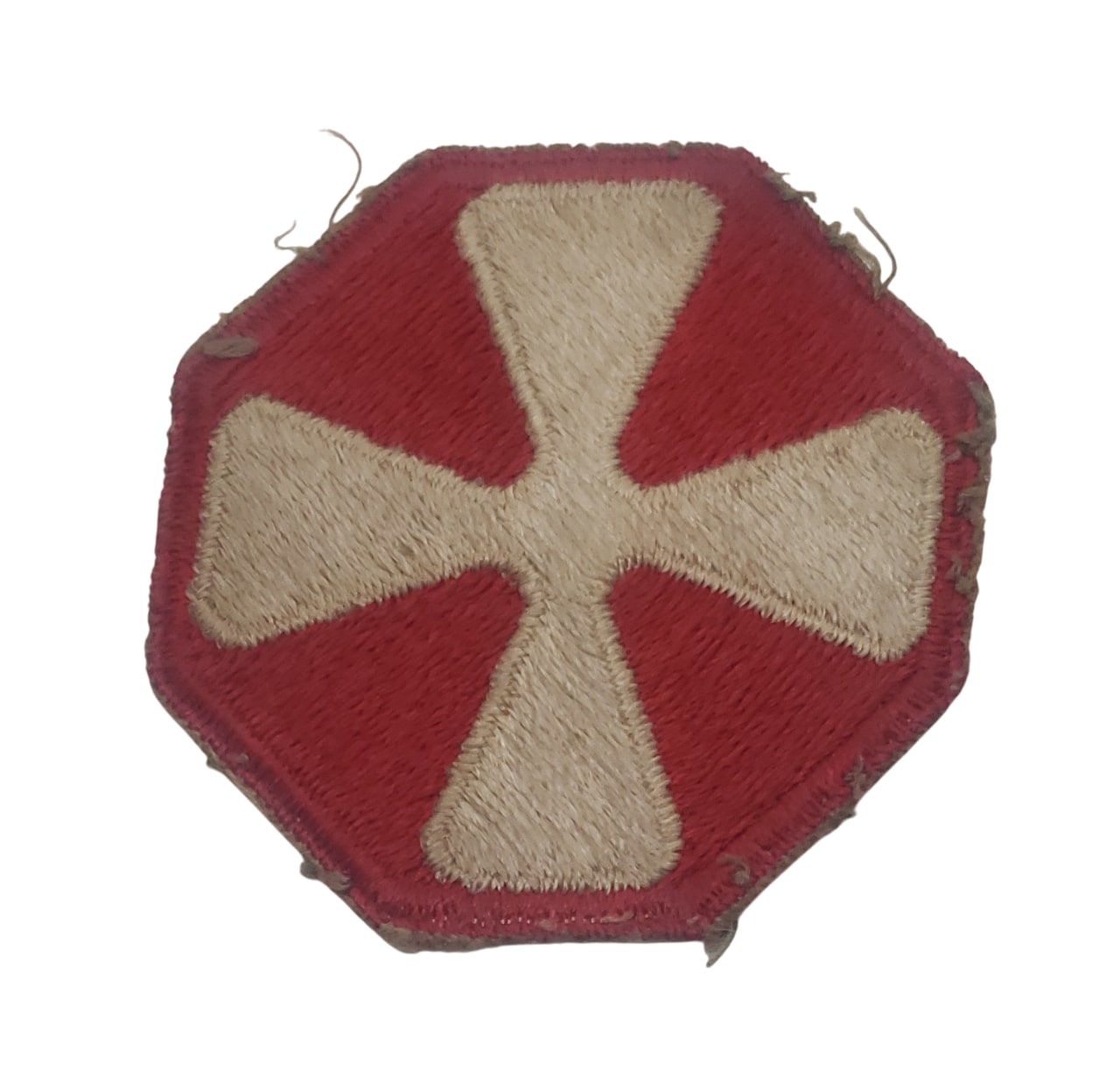 militaria : Patch 8ème armée US WW2