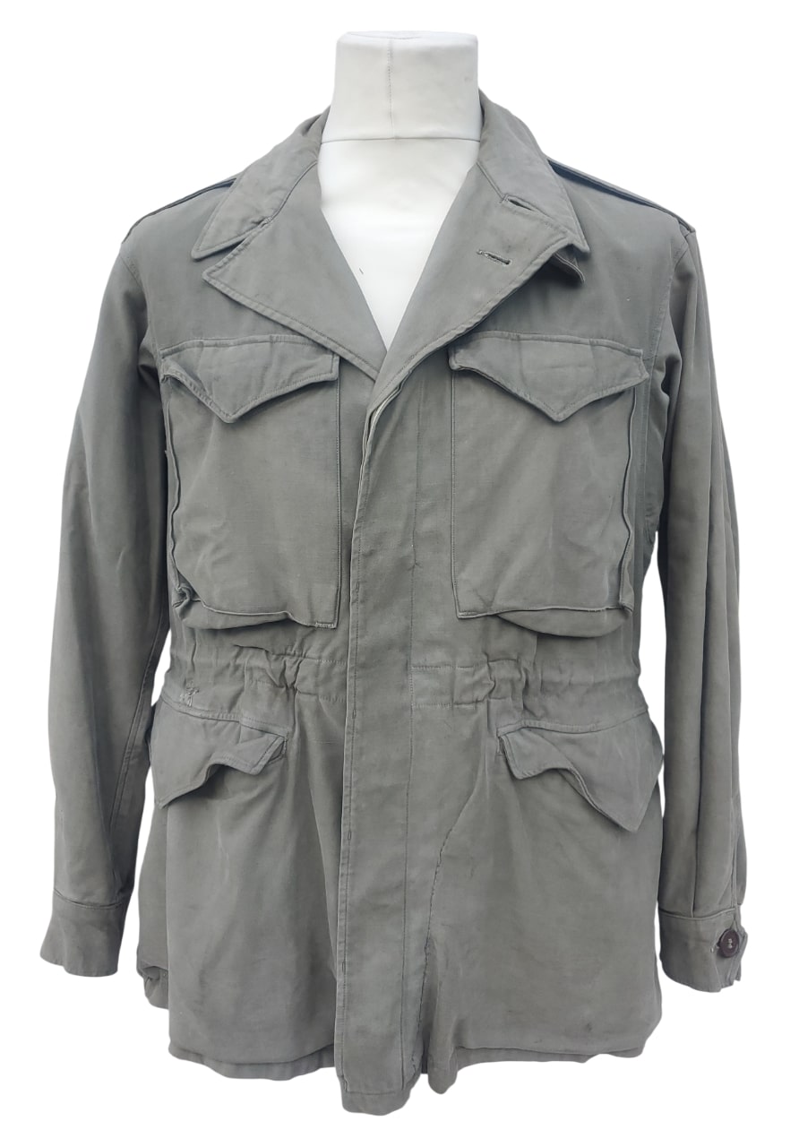 militaria : Veste de combat modèle 1943 US WW2