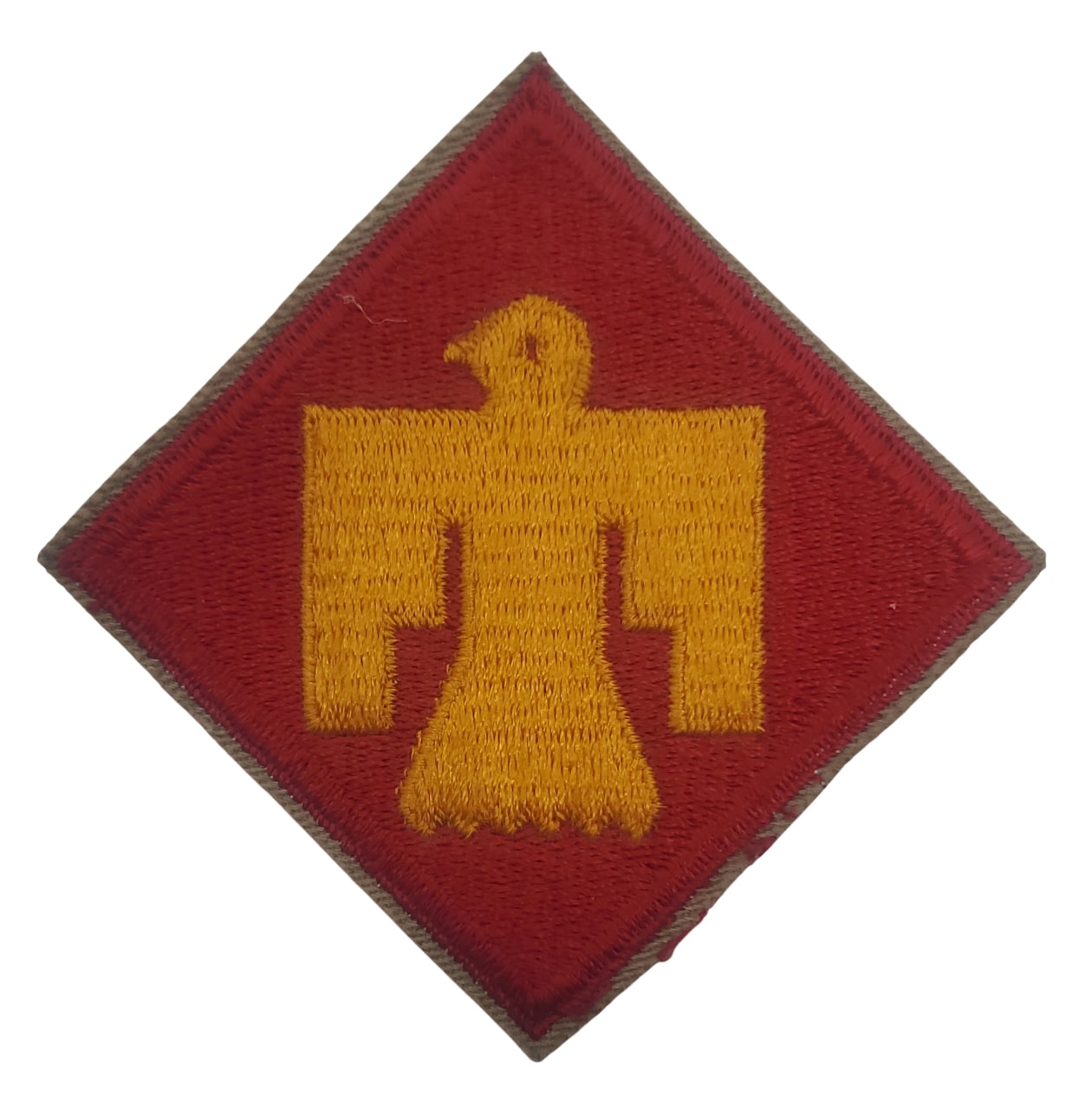 militaria : Patch 45ème division d'infanterie US WW2