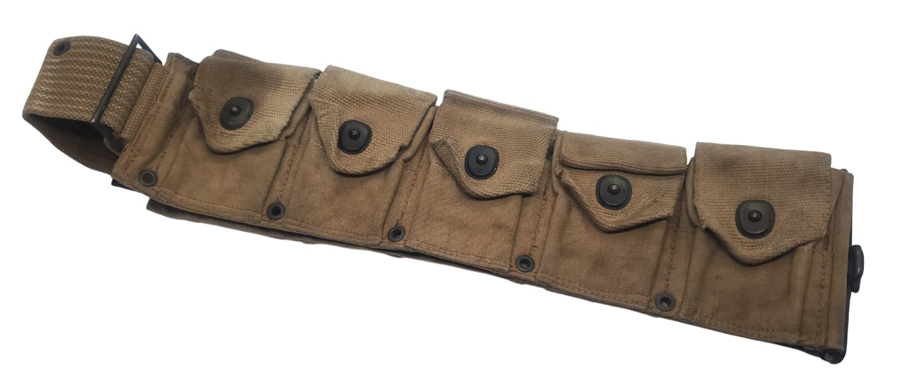 militaria : Ceinturon modèle 1917 US WW1 régimenté