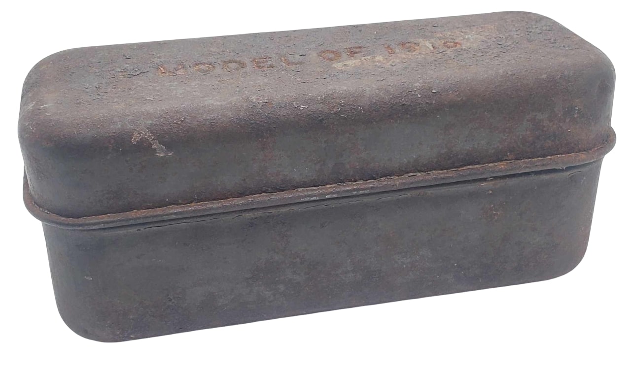 militaria : Boite à viande modèle 1916 US WW1