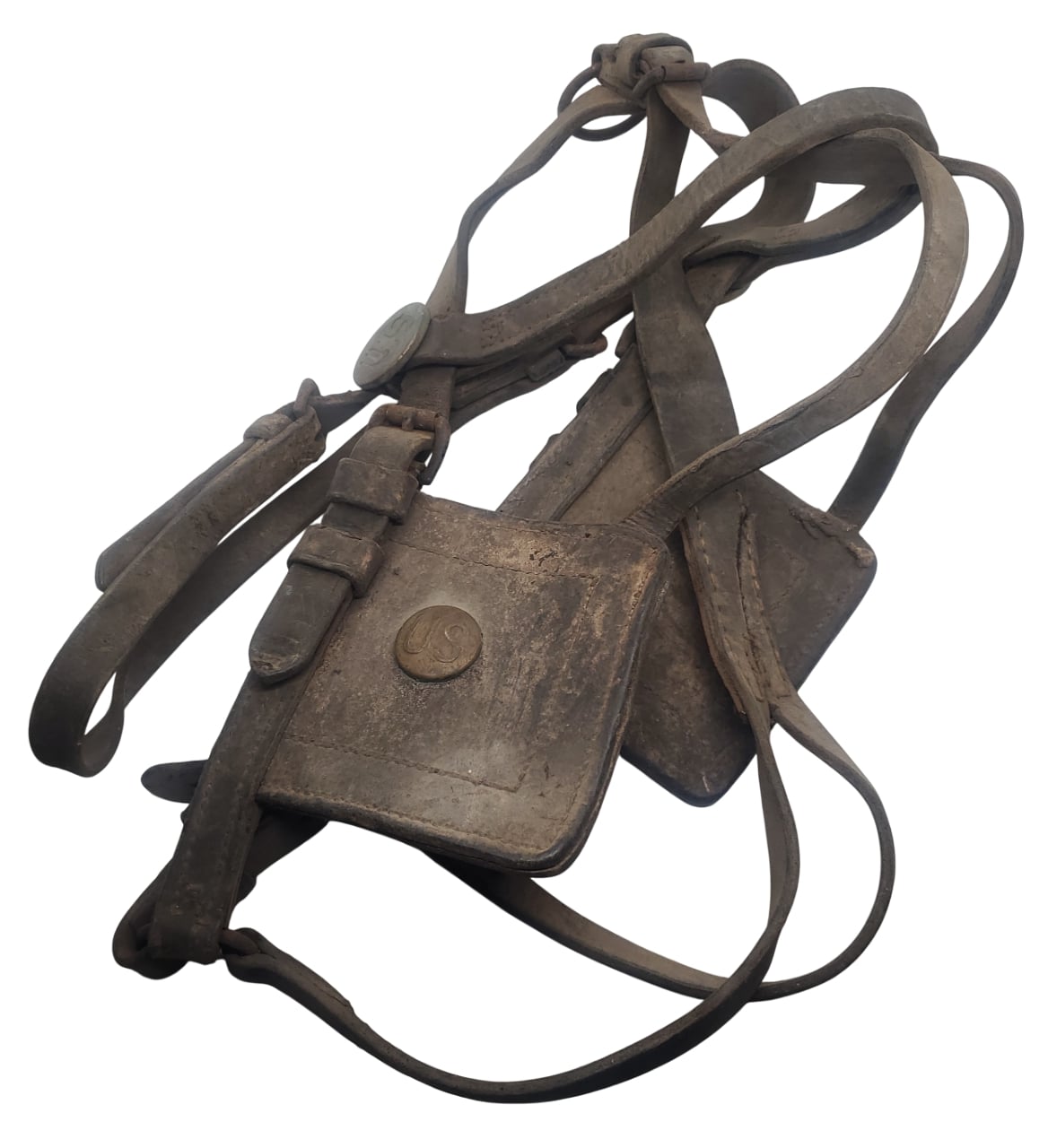 militaria : Licol mules/chevaux US WW1