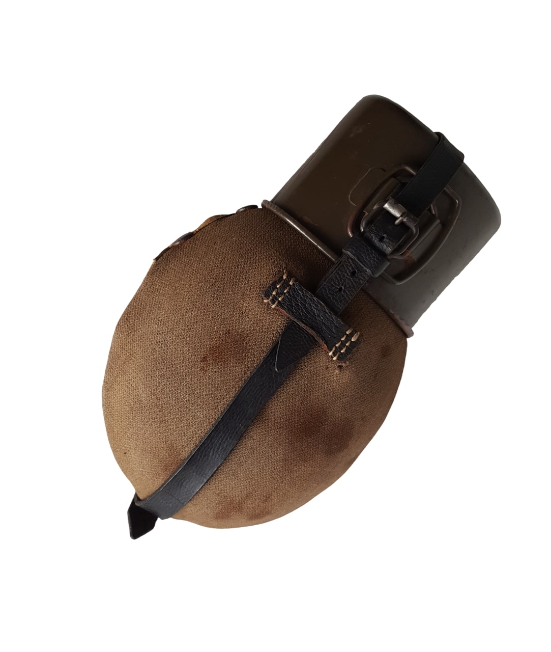 militaria : Bidon modèle 1931 fin de guerre allemand WW2