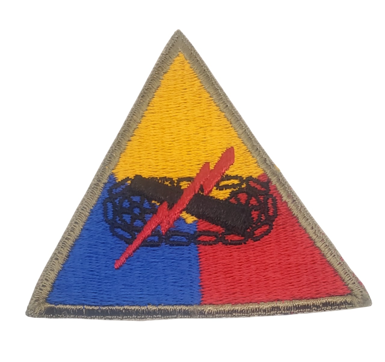 militaria : Patch armoured US WW2