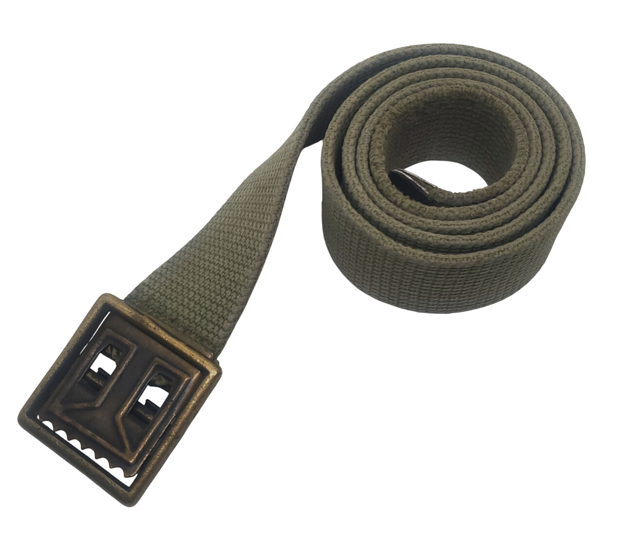 militaria : Ceinture de pantalon troupe US WW2