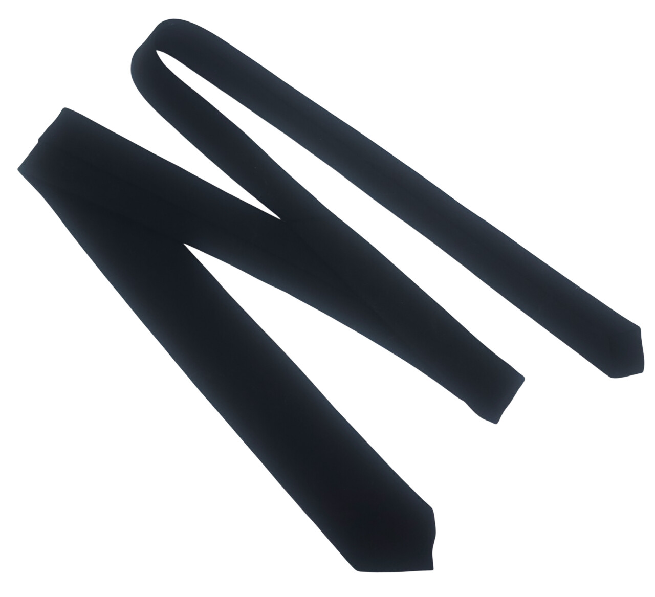 militaria : Cravate noire officier USN WW2