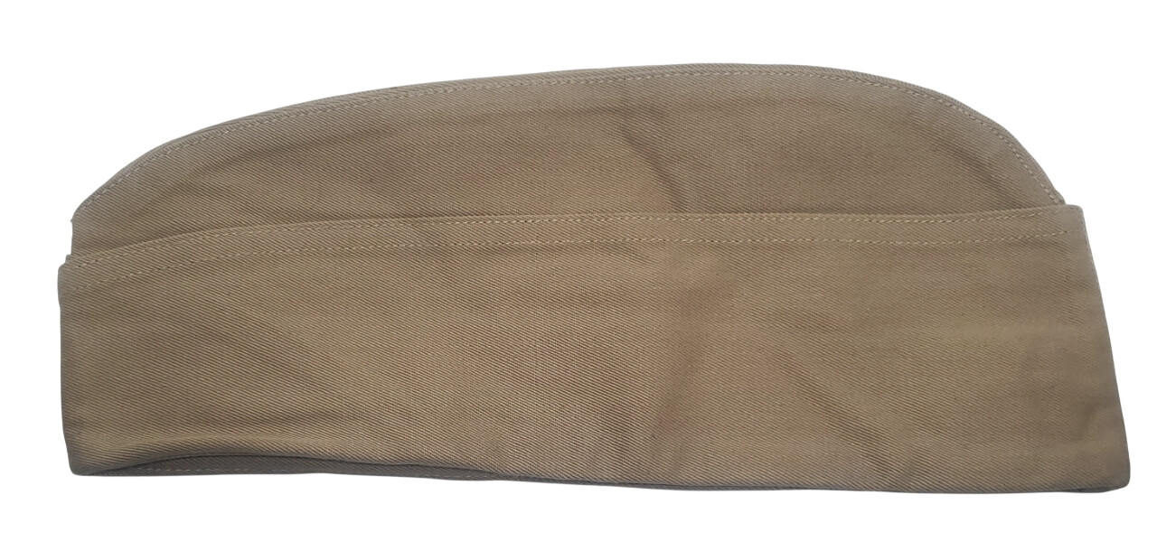 militaria : Bonnet de police chino sans liseré US WW2