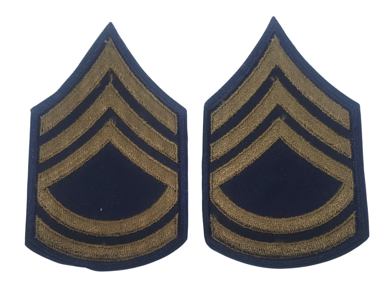 militaria : Paire grades technical sergent grade 2 US WW2