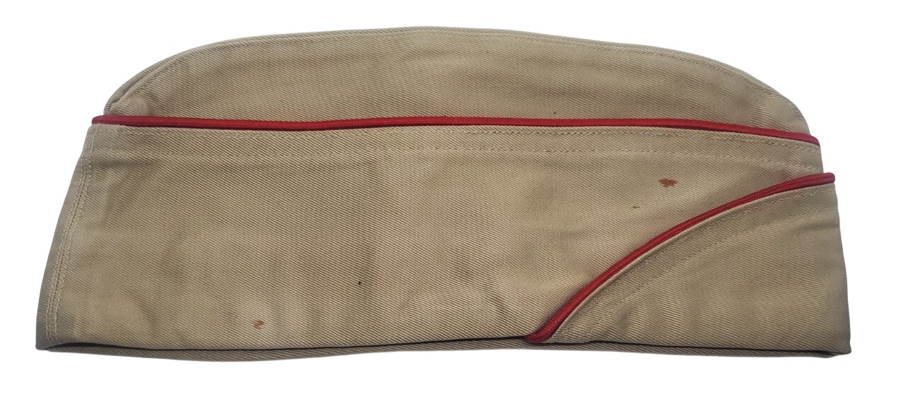 militaria : Bonnet de police chino artillerie US WW2