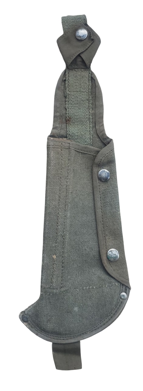 militaria : Housse serpe individuelle TAP 50/53 FR POST WW2