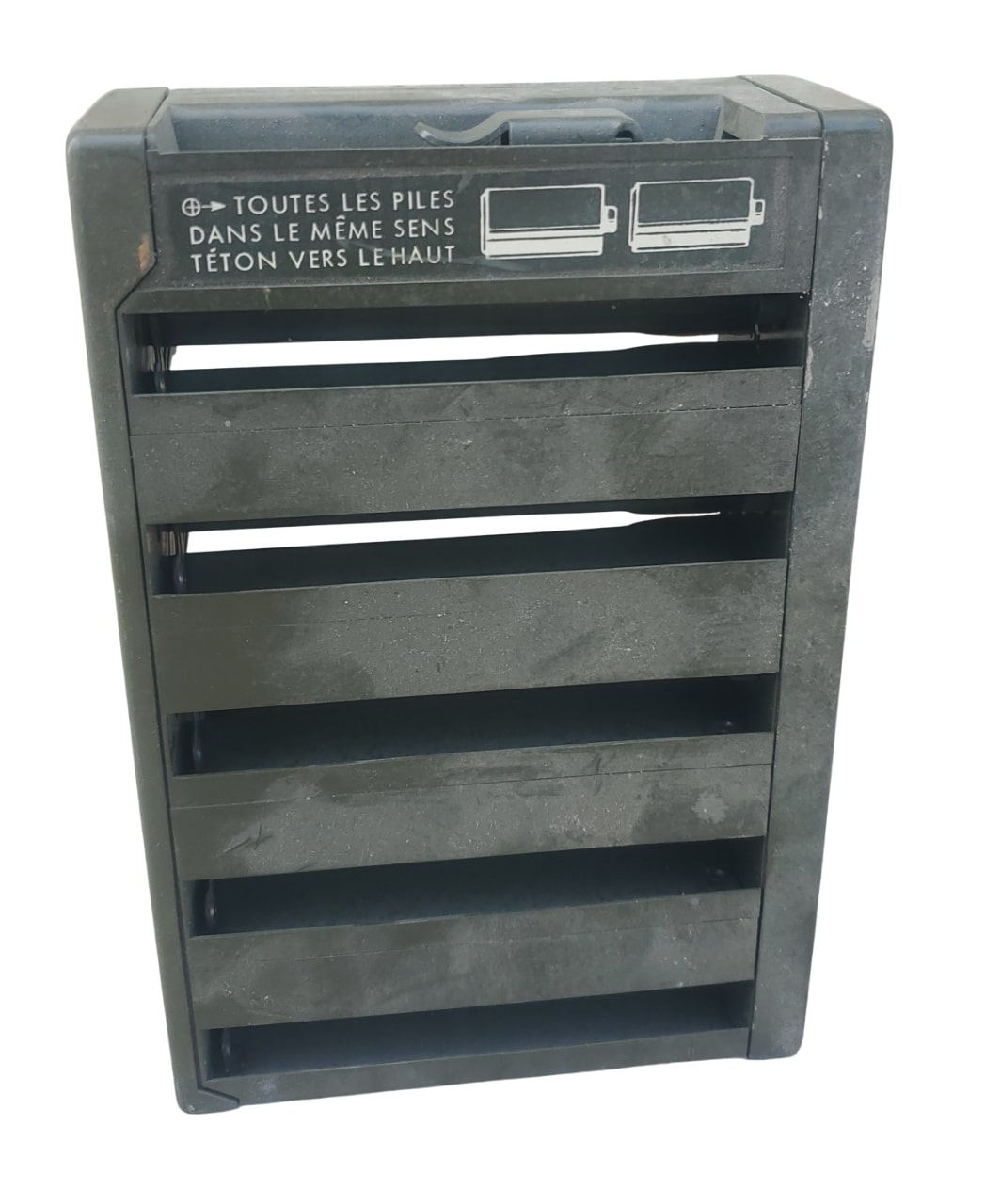militaria : Boitier chargeur piles armée française POS WW2