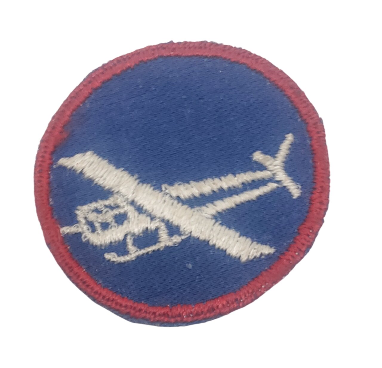 militaria : Patch glider pour calot US WW2