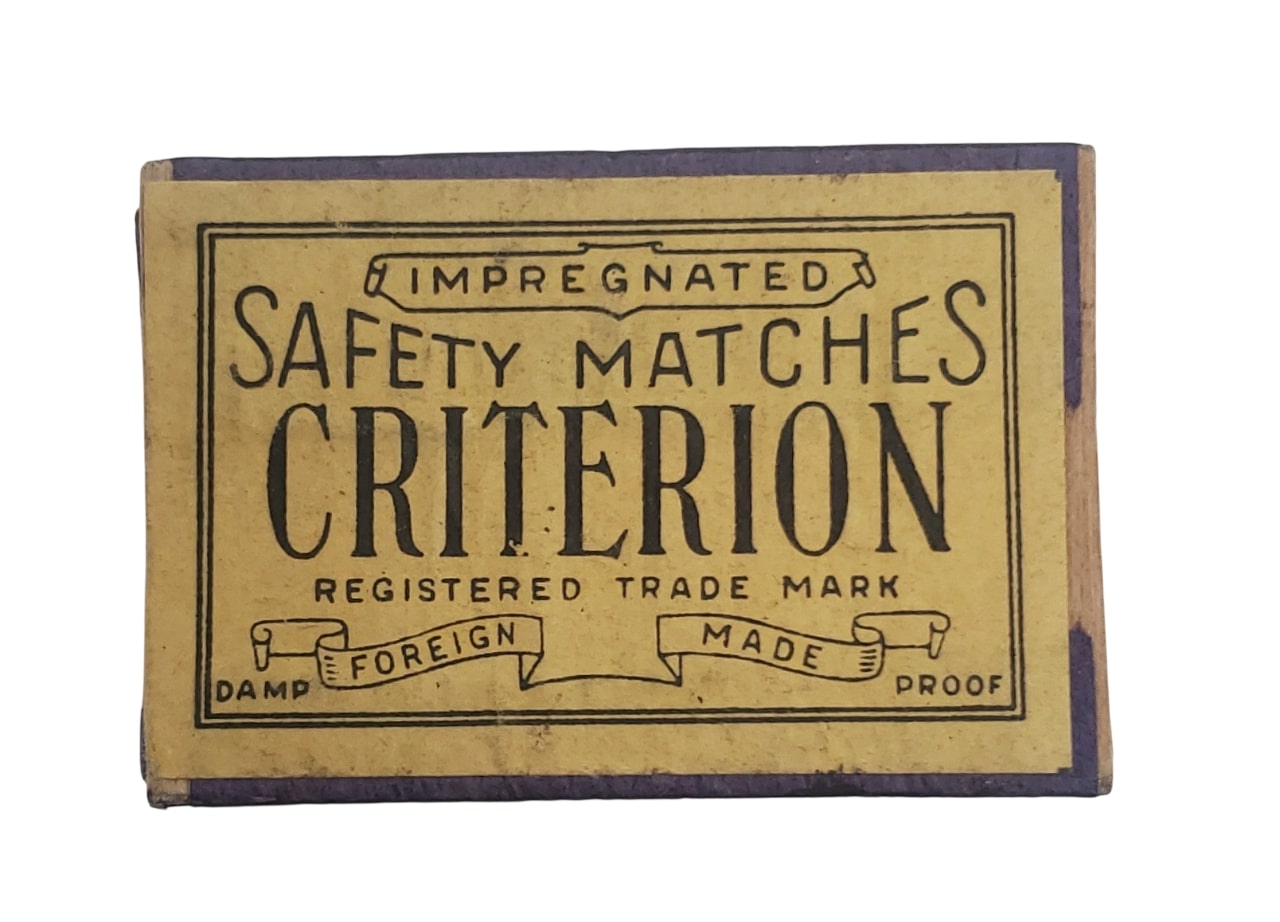 militaria : Paquet allumettes 