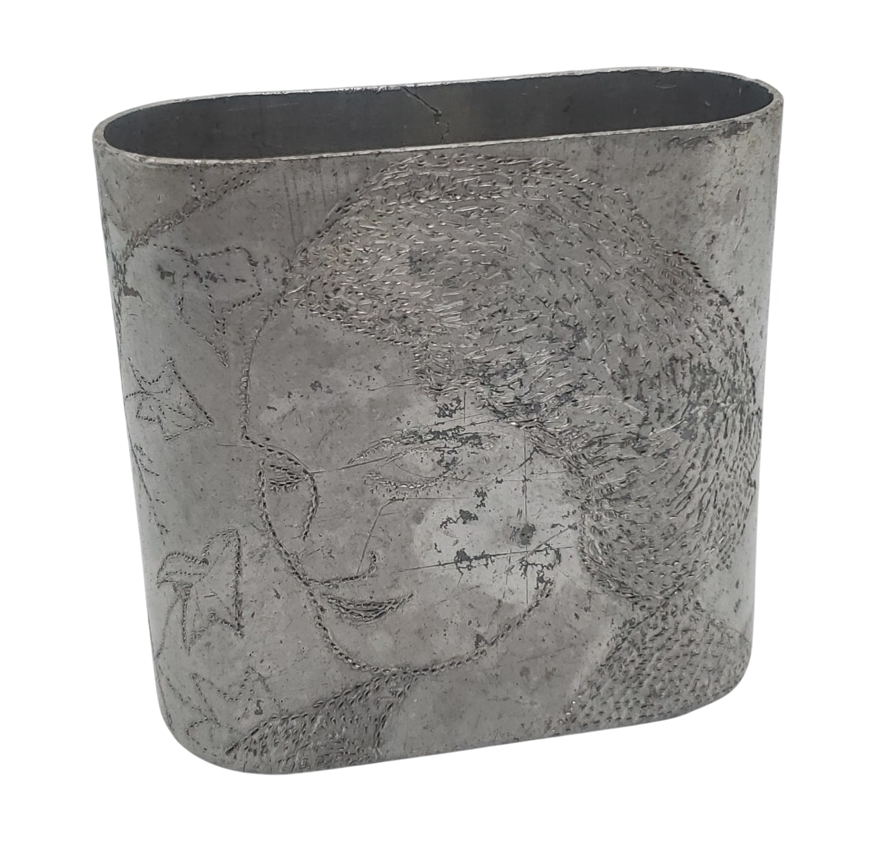 militaria : Quart modèle 1935 FR40 gravé