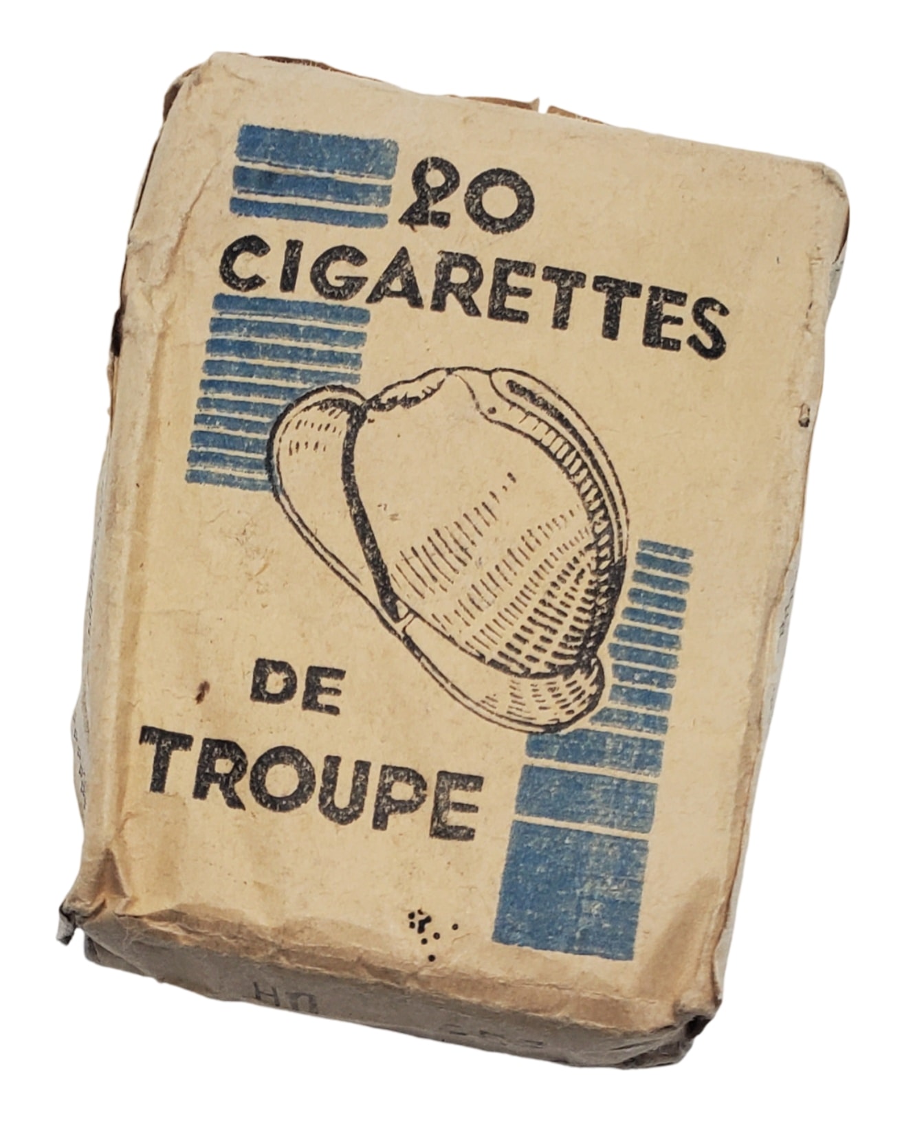 militaria : Emballage vide cigarettes 