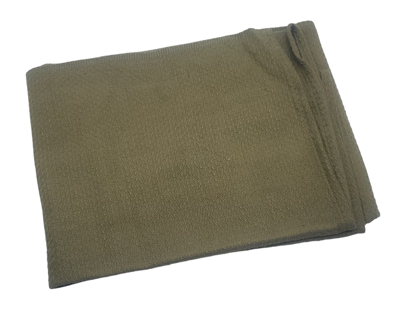 militaria : Serviette nid d'abeille TOWEL, HUCK, OLIVE DRAB US WW2