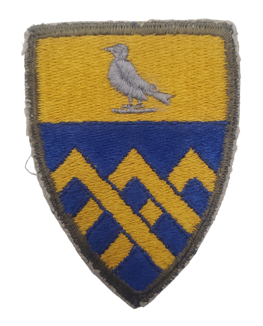 militaria : Patch 101ème régiment de cavalerie US WW2