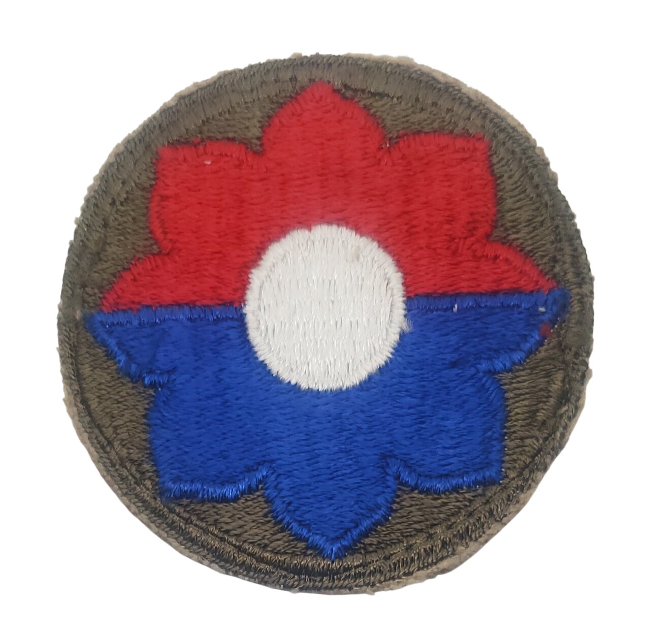 militaria : Patch 9ème Division d'Infanterie US WW2