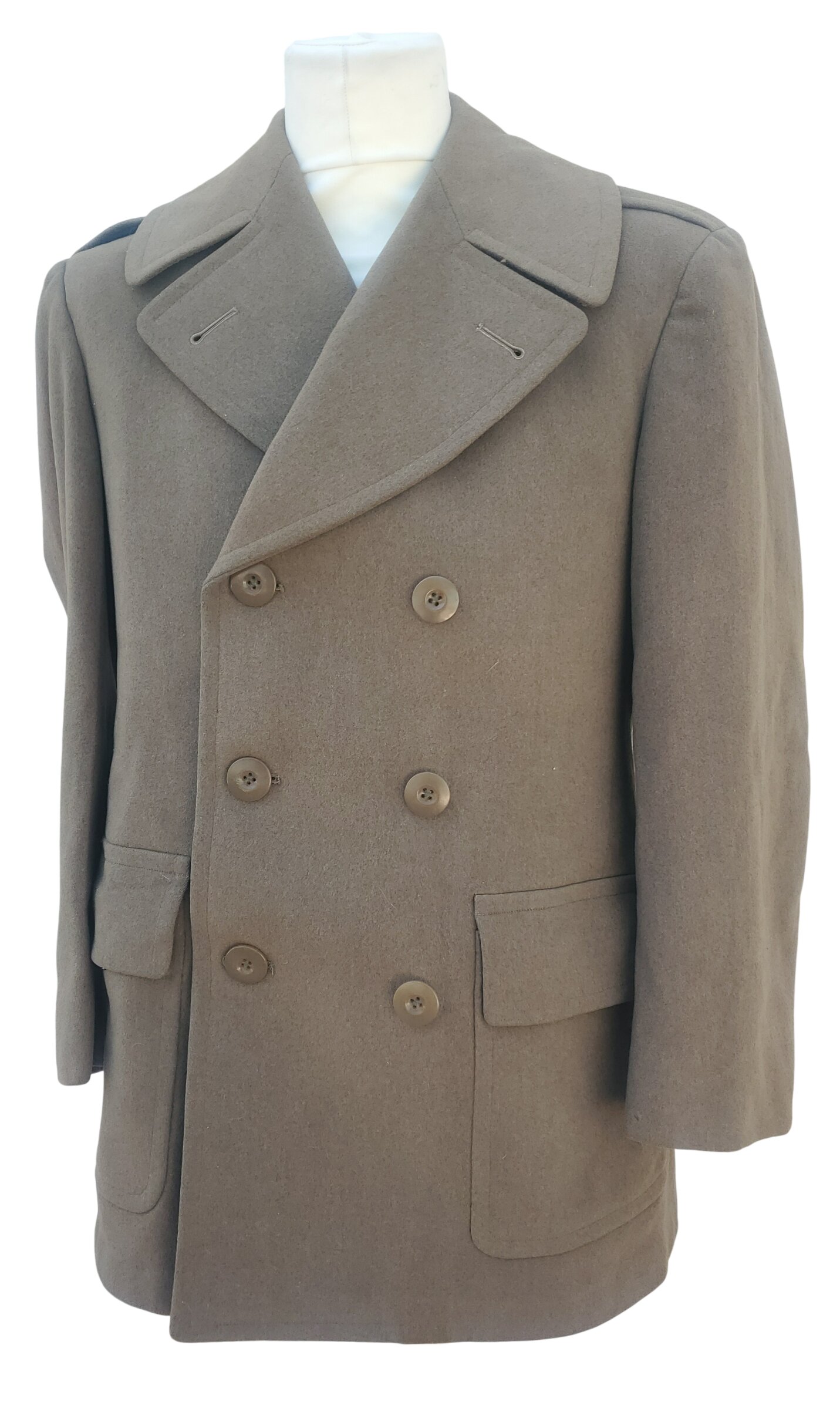 militaria : Overcoast short officier's mod1943 US WW2