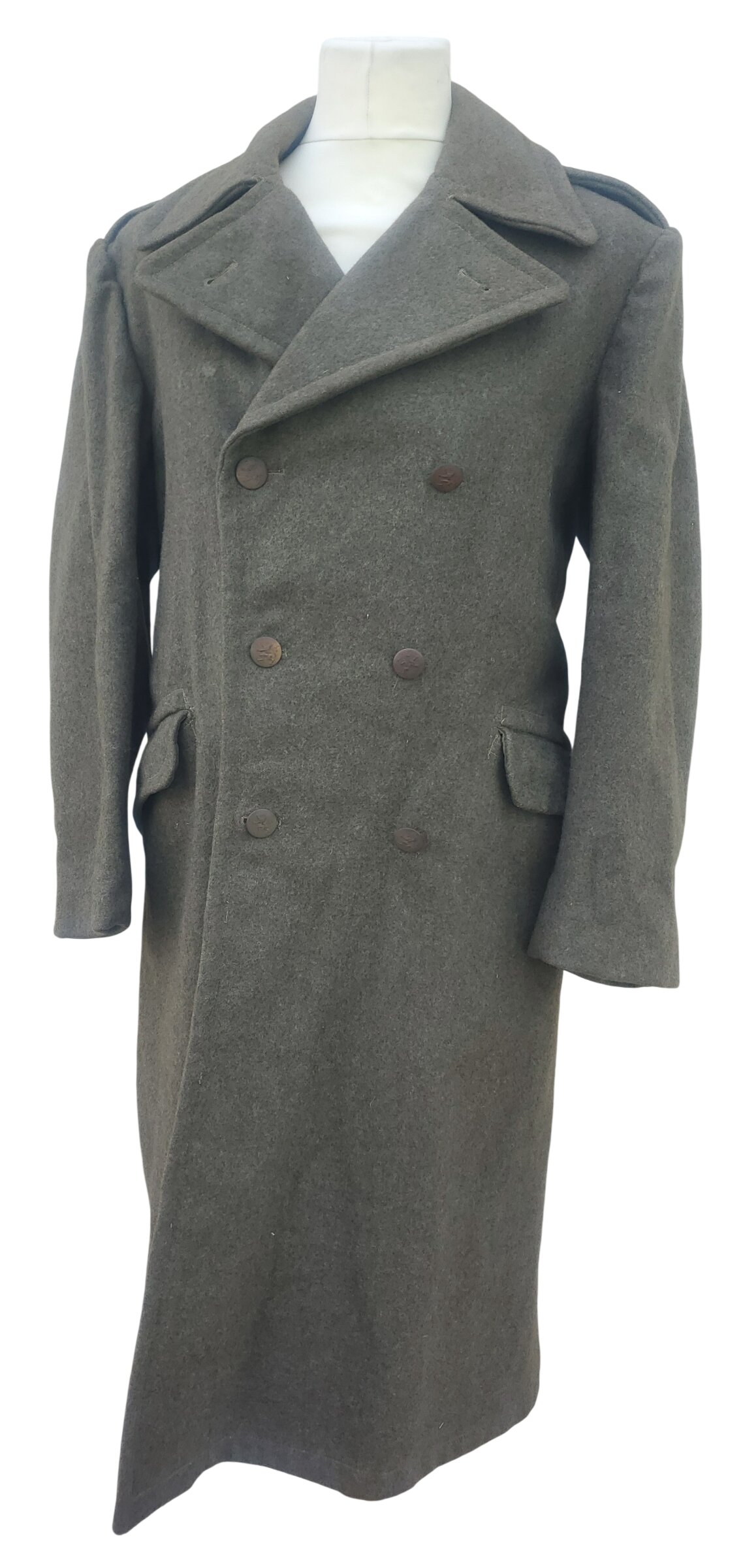 militaria : capote troupe Belge 1940