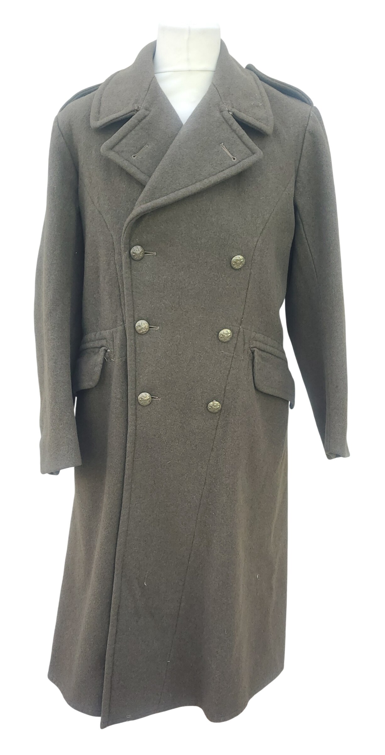 militaria : capote troupe GB WW2 brigade Piron